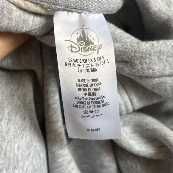 2024 Disneyland Vintage Castle Gray Embroidered Pullover Hoodie Adult S - Picture 10 of 10